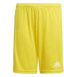 Adidas Jungen Squadra 21 Shorts, Team Yellow/White, 5-6 Years