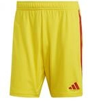 Adidas Mens Shorts (1/4) Tiro 23 League Shorts, Team Yellow/Team Colleg Red, IB8091,