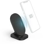 Hama Wireless Charger, induktive Ladestation, 10W (Qi Ladestation, Handy,