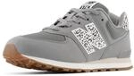 New Balance Baby-Jungen 574 Sneaker, Al1 Shadow Grey, 22.5 EU