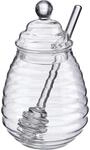Westmark Honigglas, Hochwertiges Borosilikatglas, Mit Deckel und Honigl&ouml;ffel,