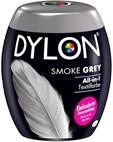 DYLON Smoke Grey All-in-1 Textilfarbe (350 g), Stofffarbe zum Einf&auml;rben und