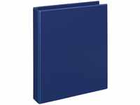VELOFLEX 1143050 - Ringbuch Basic, DIN A4, 1 Stück, blau, Füllhöhe 25 mm,