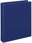 VELOFLEX 1143050 - Ringbuch Basic Blau, DIN A4 Ordner mit 4-D-Ring-Mechanik,