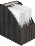 VELOFLEX - Stehsammler F&auml;cherbox DIN A4 mit 23 F&auml;chern Schwarz