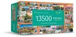 Trefl - Puzzle 13500 Teile, The Journey of Thousand Miles, Prime UFT