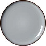 Ritzenhoff & Breker Portofino Speiseteller, 28 cm, Runder Teller mit braunem...