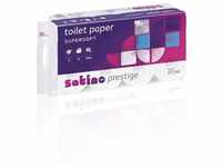 Satino by WEPA Prestige Toilettenpapier 3lagig I 8 Rollen mit je 250 Blatt I