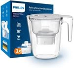 Philips Water Wasserfilterkanne +3 Geschmack+ Ersatzfilterkartuschen schneller