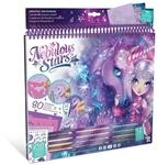 Nebulous Stars 11371 - Kreatives Skizzenbuch Firiaz & Daliaz, Malbuch Set mit 35