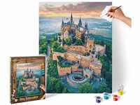 Schipper 609130882 Malen nach Zahlen – Burg Hohenzollern - Bilder malen für