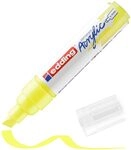 edding 5000 Acrylmarker breit - neon-gelb - 1 Acrylstift wasserfest - breite