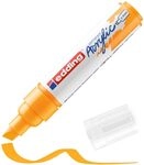 edding 5000 Acrylmarker breit - sonnen-gelb - 1 Acrylstift wasserfest - breite