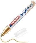 edding 5100 Acrylmarker medium - gold - 1 Acrylstift wasserfest - mittlere Rundspitze