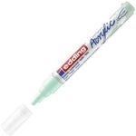 edding 5100 Acrylmarker medium - mint - 1 Acrylstift wasserfest - mittlere Rundspitze