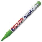 edding 5300 Acrylmarker fein - gelb-gr&uuml;n - 1 Acrylstift wasserfest - feine