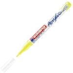 edding 5300 Acrylmarker fein - neon-gelb - 1 Acrylstift wasserfest - feine Rundspitze