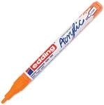 edding 5300 Acrylmarker fein - neon-orange - 1 Acrylstift wasserfest - feine