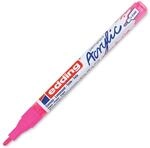 edding 5300 Acrylmarker fein - neon-pink - 1 Acrylstift wasserfest - feine...