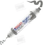 edding 5400 Acryl 3D Double Liner - grau - 1 Acrylfarbe Tube - Doppel-Spitze 2-3,5-10