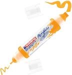 edding 5400 Acryl 3D Double Liner - sonnen-gelb - 1 Acrylfarbe Tube - Doppel-Spitze