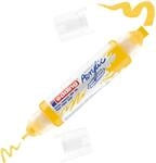 edding 5400 Acryl 3D Double Liner - gelb - 1 Acrylfarbe Tube - Doppel-Spitze...