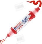 edding 5400 Acryl 3D Double Liner - rot - 1 Acrylfarbe Tube - Doppel-Spitze...