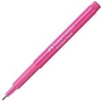 Faber-Castell 155426 - Fineliner Broadpen 1554, 0.8 mm, pastell purpurrosa, 1 St&uuml;ck