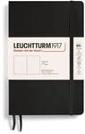 LEUCHTTURM1917 Notizbuch Softcover Paperback, Blanko, Schwarz, Softcover (B6...