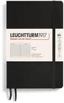 LEUCHTTURM1917 Notizbuch Softcover Paperback, Liniert, Schwarz, Softcover (B6 plus)