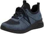 Rieker Damen Sneaker M4970-14 blau Gr. 36