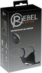 Rebel Cock ring with RC ball Schwarz