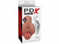PDX Plus Masturbator-05459530000 Sexspielzeug hautfarben dunkel One Size