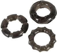 You2Toys Stretchy Cock Rings - 3-teiliges Penisringe-Set f&uuml;r M&auml;nner und Frauen, mit