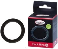 MALESATION Silikon Penisring in schwarz Gr&ouml;&szlig;e XL
