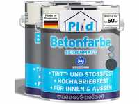 plid® Betonfarbe Innen & Außen Frostsicher Anthrazitgrau 5L -...