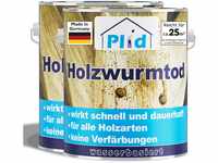 PLID® Holzwurmbekämpfung Holzwurmtod Farblos [DAUERHAFT WIRKSAM] - Mittel...