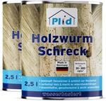 Plid Holzwurm Schreck 5 l | Holzschutz | Holzwurm & Holzbohrk&auml;fer |...
