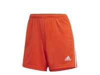 adidas Damen Squad 21 Shorts, Teaora/White, L EU