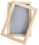 Rayher Papiersch&ouml;pfrahmen, natur, 30 x 21 cm, f&uuml;r Papierformat bis 25 x 16 cm