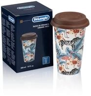 De'Longhi Travel Mug DLSC067 Doppelwandige Thermosflasche f&uuml;r hei&szlig;e und kalte