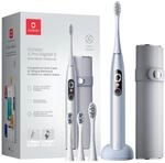 Oclean X Pro Digital Elektrische Zahnb&uuml;rste mit 4 B&uuml;rstenk&ouml;pfe & Reiseetui,