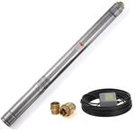 CHM GmbH&reg; Tiefbrunnenpumpe 3 Zoll 750 Watt 3780 l/h 8,4 Bar 30m Kabel+ Schutzbox,