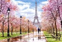 Castorland C-104369-2 Romantic Walk in Paris 1000 Teile Puzzle