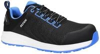 ELTEN Sicherheitsschuhe Livas Black-Blue Low ESD S1PL, Damen und Herren, Textil,