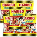 5 er Pack Haribo Stafetten 5 x 160 g Lakritz