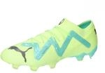 PUMA Future Ultimate Low FG/AG Gear Up gelbgruentuerkisschwarz, 44,5 Unisex
