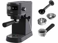 AEG EC6-1-6BST Espresso Siebträgermaschine / schmales Design / Thermoblock