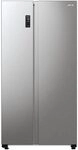 Gorenje &middot; Side by Side &middot; NRR9185EAXL, Grau Metallic Strukturiert &middot; 550 Liter