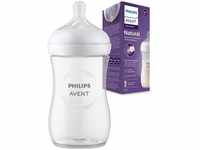 Philips Avent Natural Response Babyflasche – Babyflasche, 260 ml, für Neugeborene